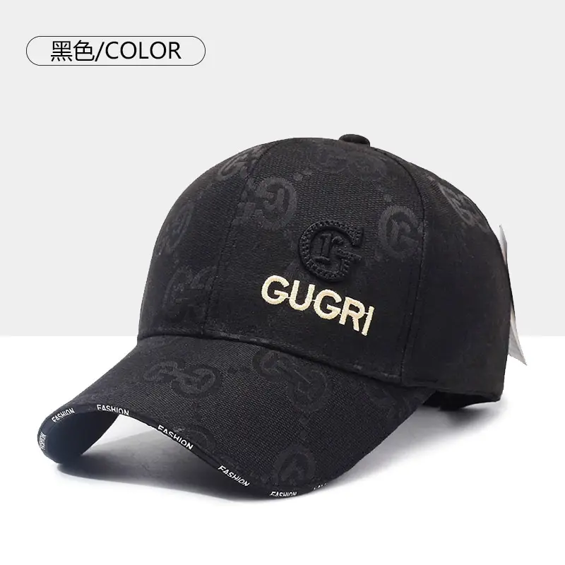 Men's Grey Gucci Logo Baseball Cap - Image 2