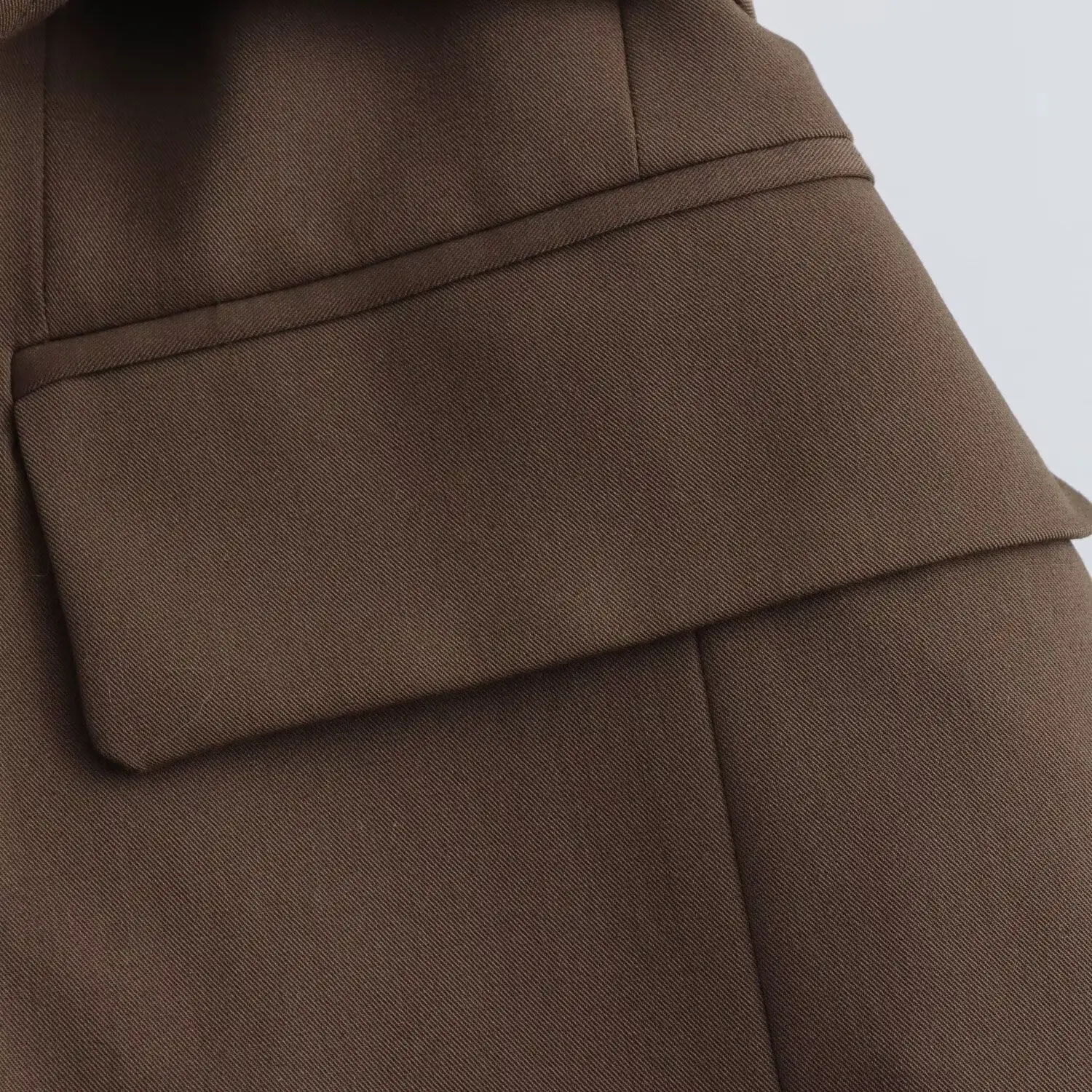 Brown Belted Suit Jacket for Women 2025 Spring New Style — feature 24