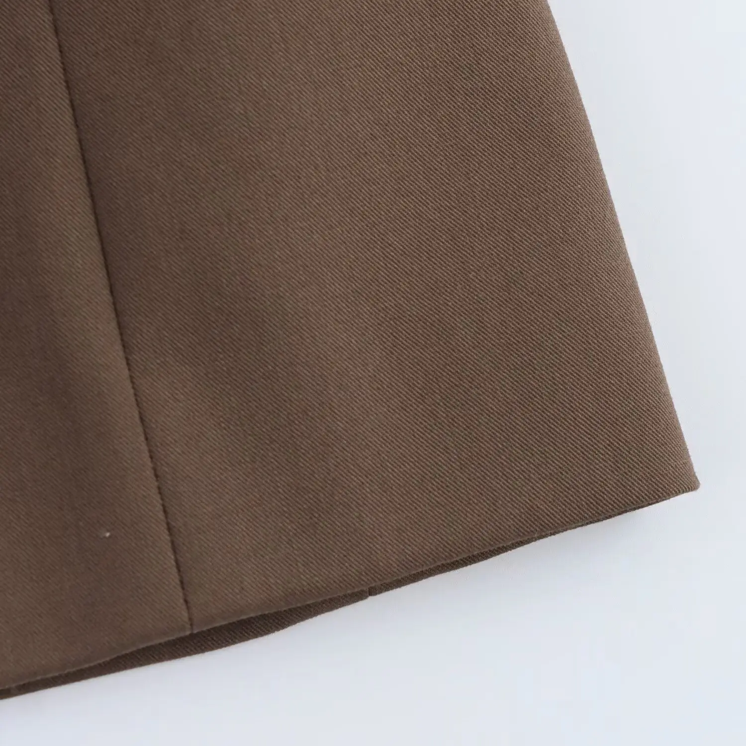 Brown Belted Suit Jacket for Women 2025 Spring New Style — feature 25