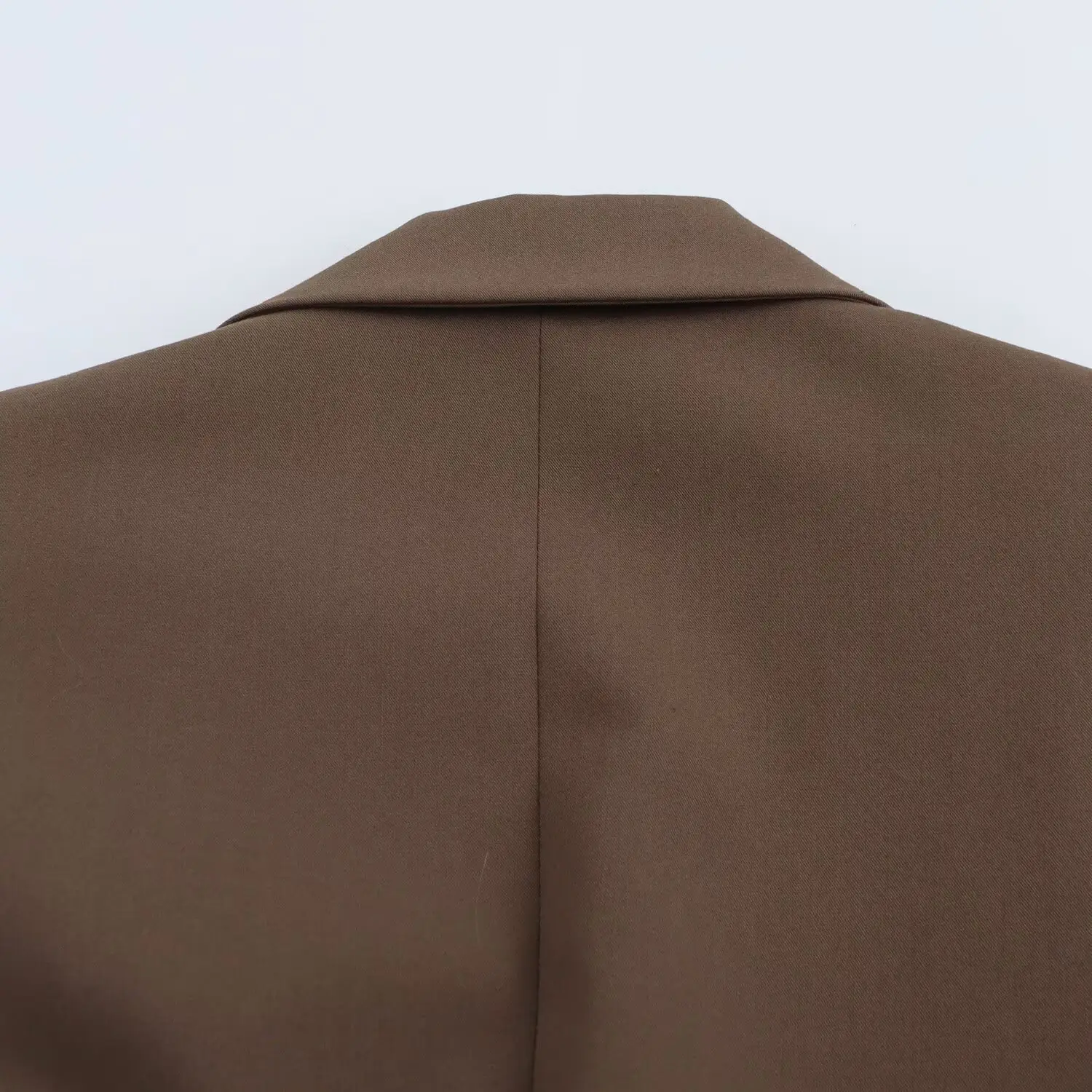 Brown Belted Suit Jacket for Women 2025 Spring New Style — feature 27