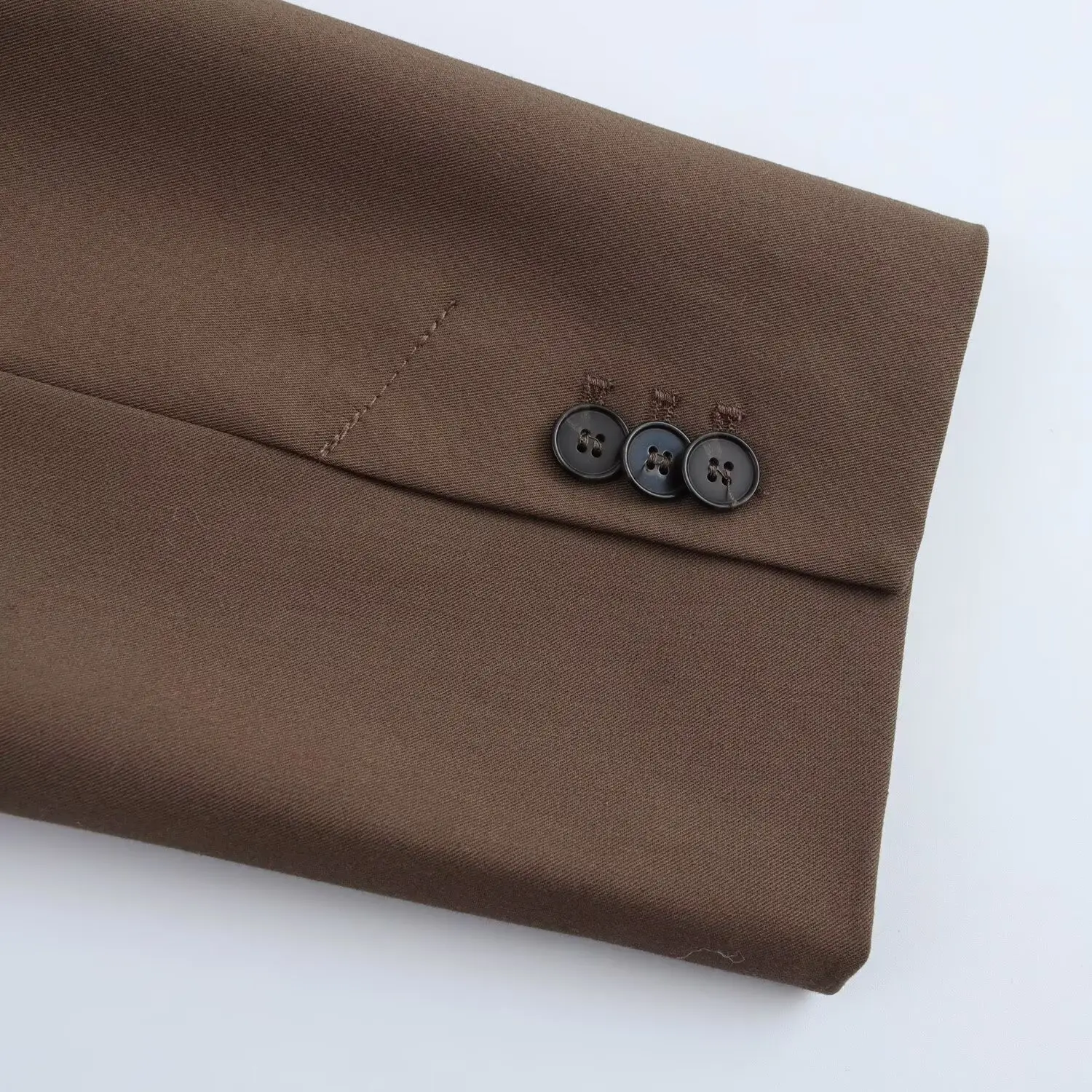 Brown Belted Suit Jacket for Women 2025 Spring New Style — feature 28