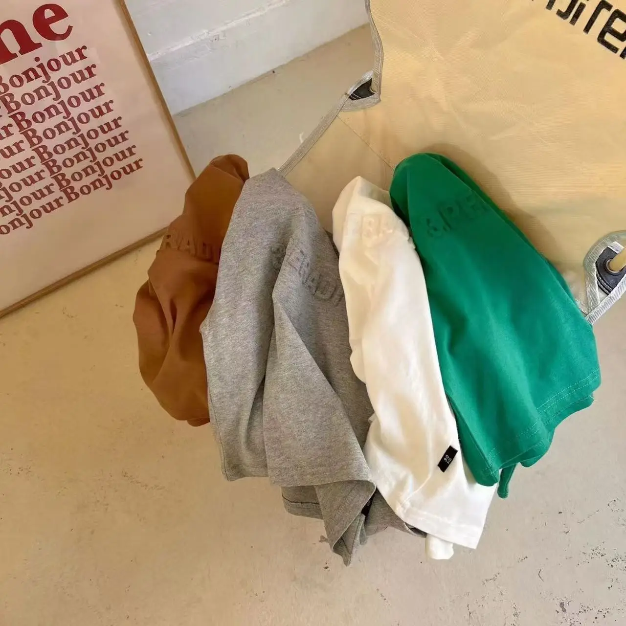 2025 Cotton Long Sleeve Turtleneck Shirt for Boys Brown - Image 6