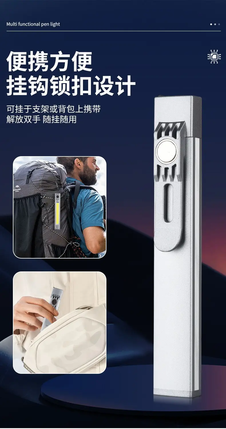 Magnetic Laser Pointer Lamp Bright Floodlight TYPE-C Rechargeable β feature 9