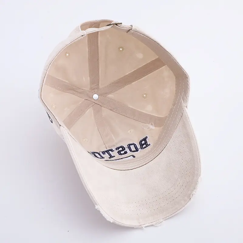 Women's Embroidered Baseball Cap with Duck Tongue Design — feature 4