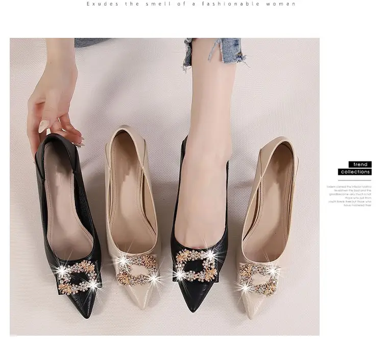 Women Rhinestone Stiletto Heels Spring Autumn New Style — feature 13