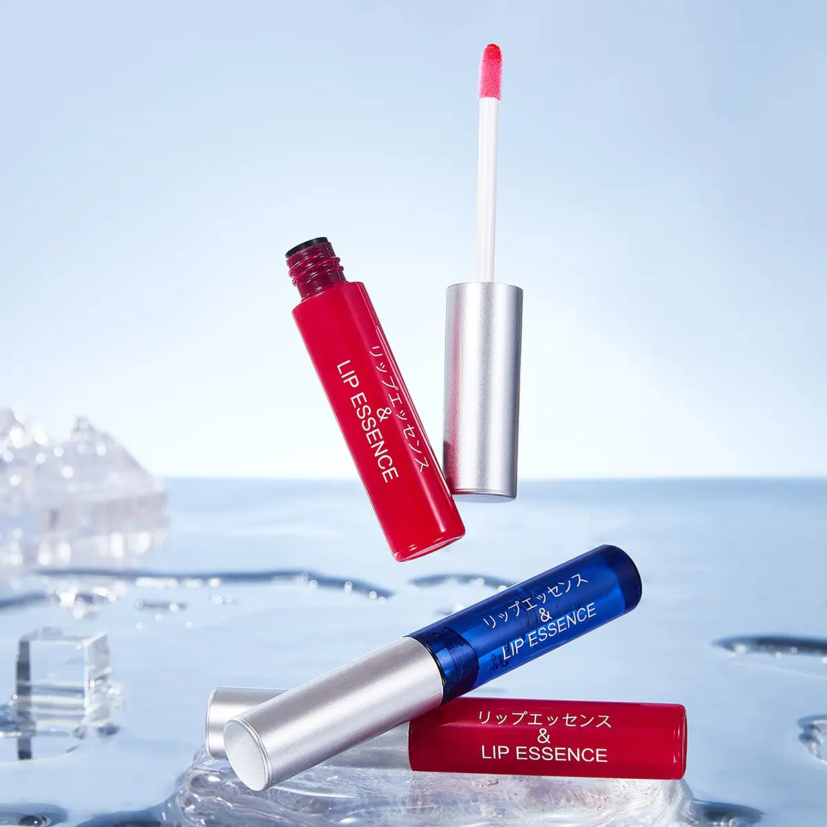 Waterproof Lip Essence Red Blue Moisture - Image 2