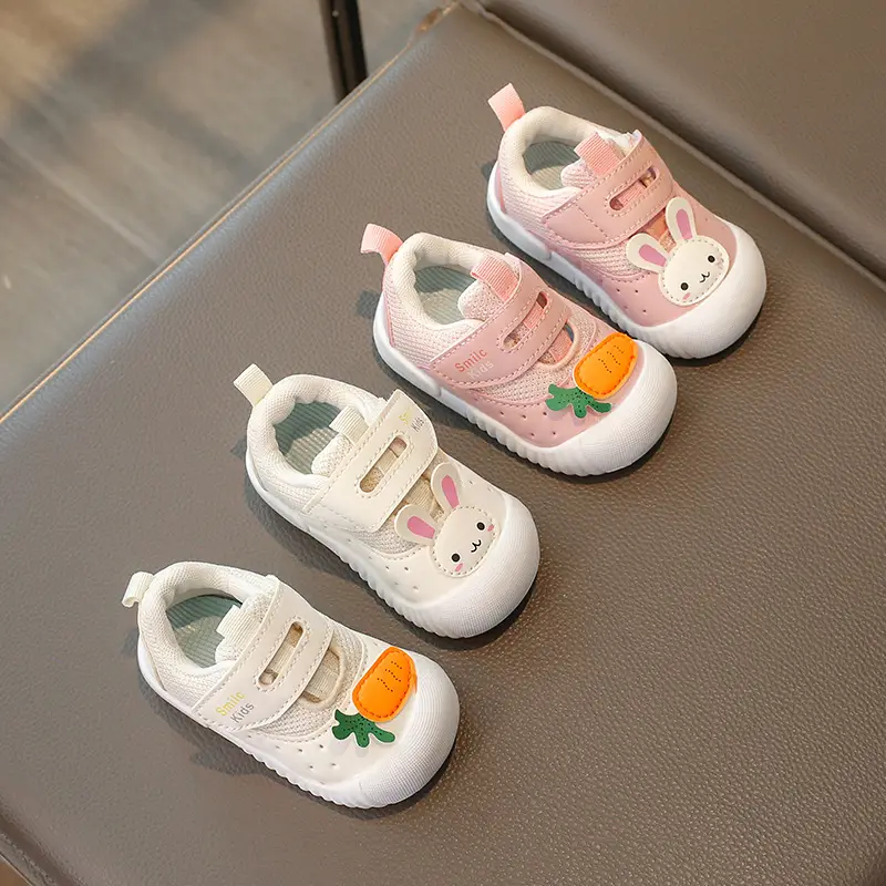Baby Girl Toddler Shoes Baby Shoes Spring and Autumn Soft Sole Non-Slip 0-1 Years Old One to Two Infant Boys Shoes Spring