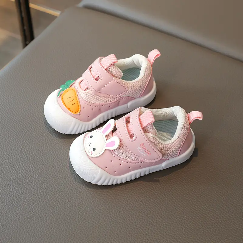 Baby Girl Toddler Shoes Baby Shoes Spring and Autumn Soft Sole Non-Slip 0-1 Years Old One to Two Infant Boys Shoes Spring
