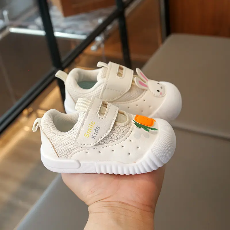 Baby Girl Toddler Shoes Baby Shoes Spring and Autumn Soft Sole Non-Slip 0-1 Years Old One to Two Infant Boys Shoes Spring