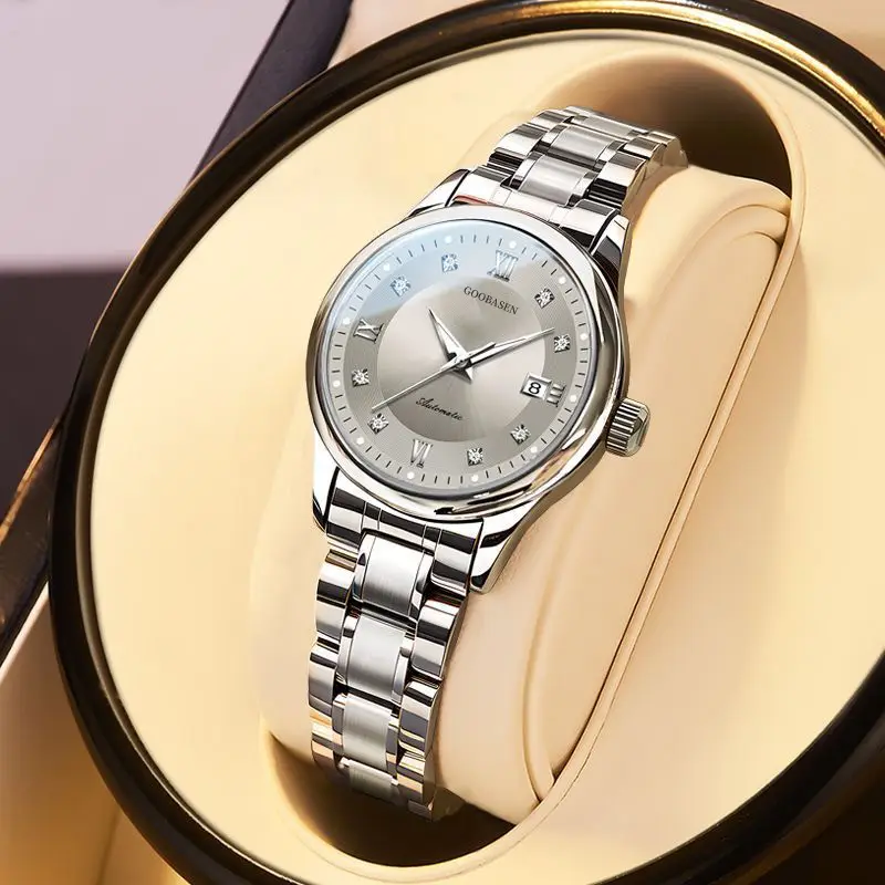 Guberson Women's Stainless Steel Water Resistant Watch - Image 10