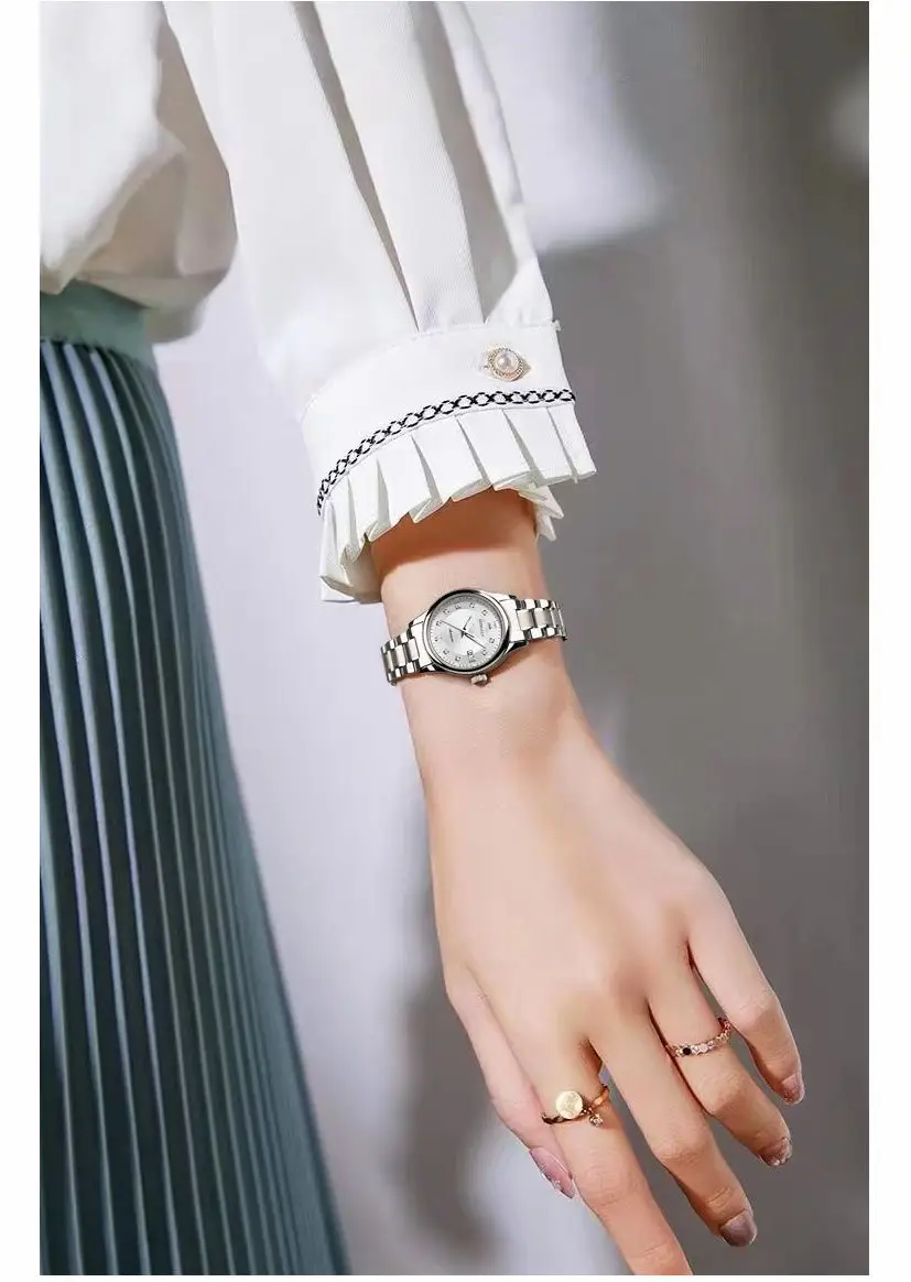 Guberson Women's Stainless Steel Water Resistant Watch — feature 10
