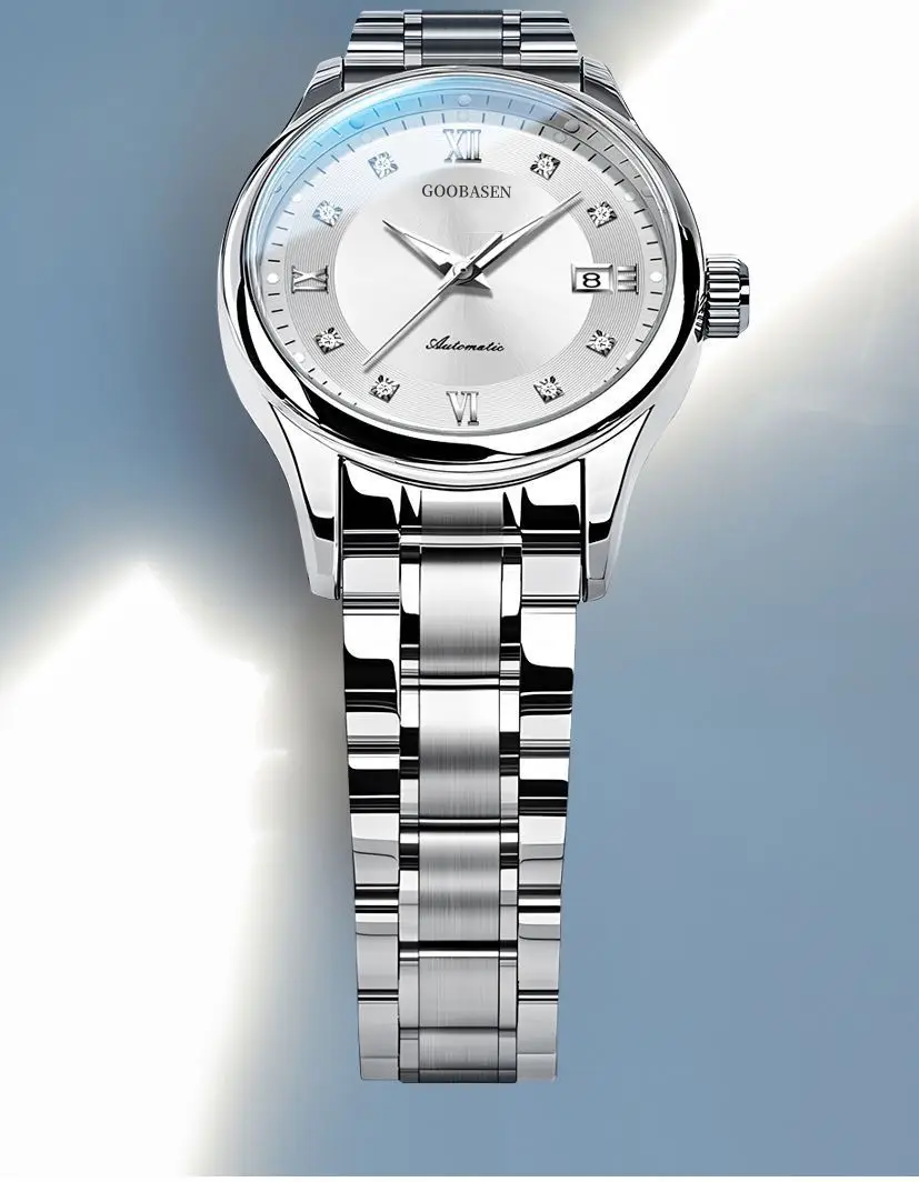 Guberson Women's Stainless Steel Water Resistant Watch — feature 12
