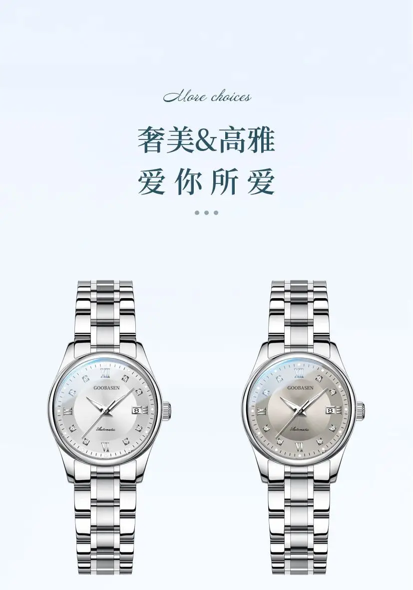 Guberson Women's Stainless Steel Water Resistant Watch — feature 25