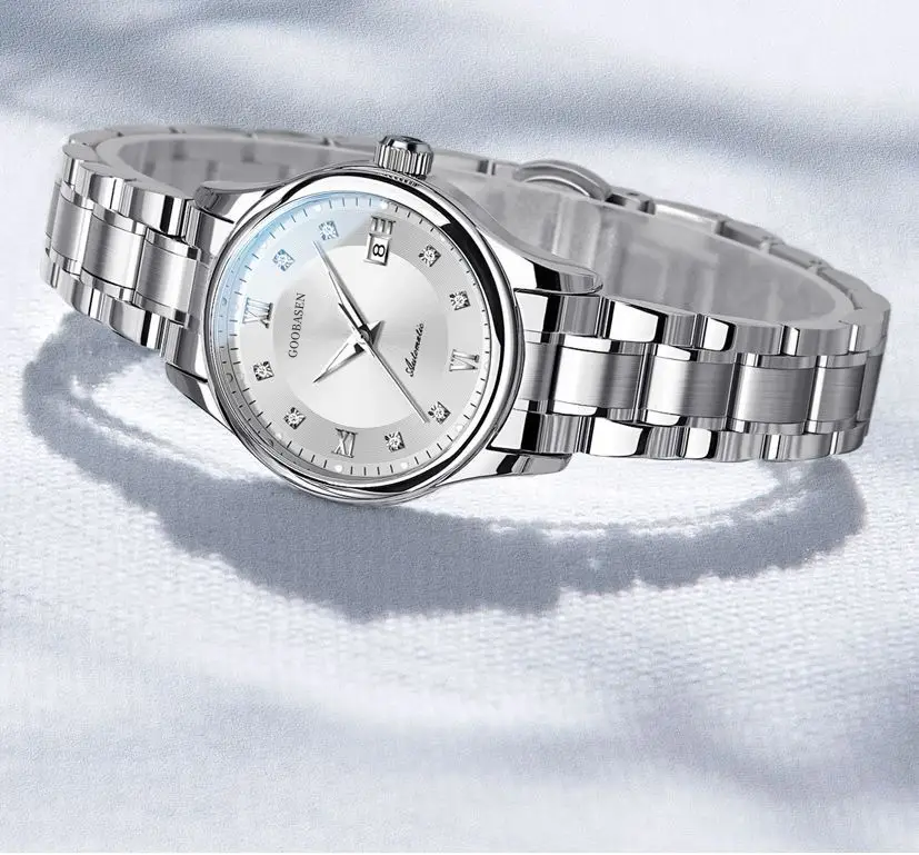 Guberson Women's Stainless Steel Water Resistant Watch — feature 8