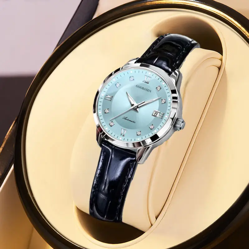 Guberson Women's Stainless Steel Water Resistant Watch - Image 7