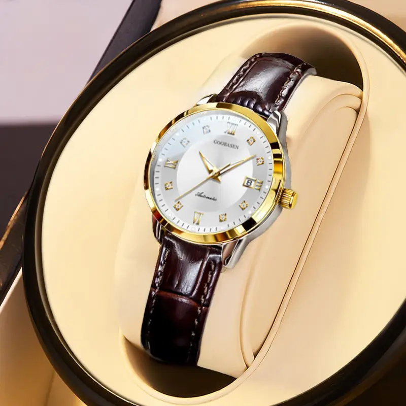 Guberson Women's Stainless Steel Water Resistant Watch - Image 8