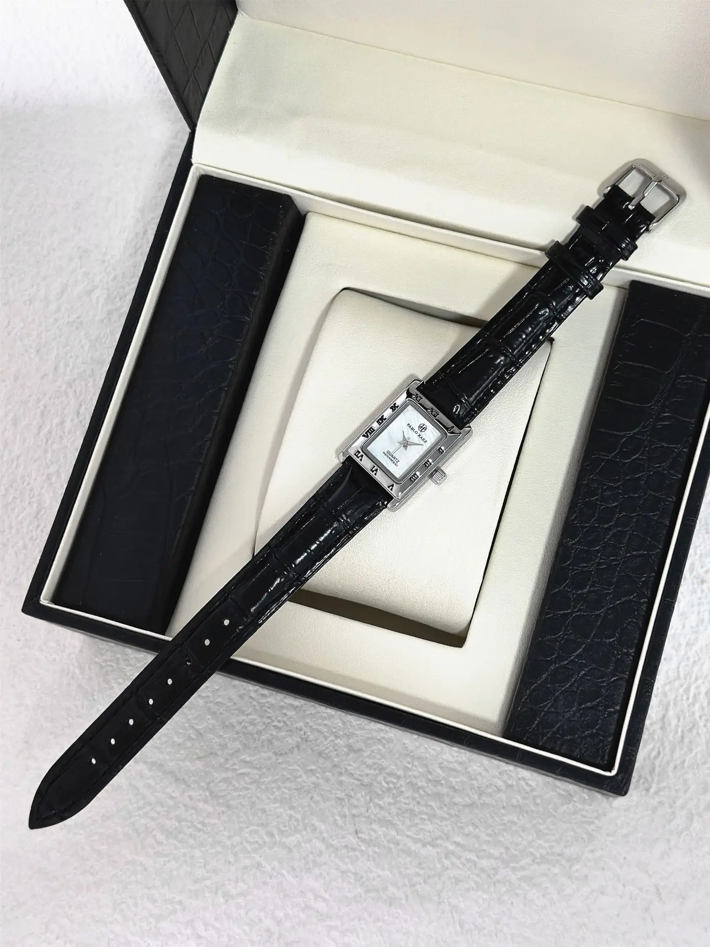 Simple Square Women's Watch Korean Style Quartz Niche Casual Elegant — feature 10