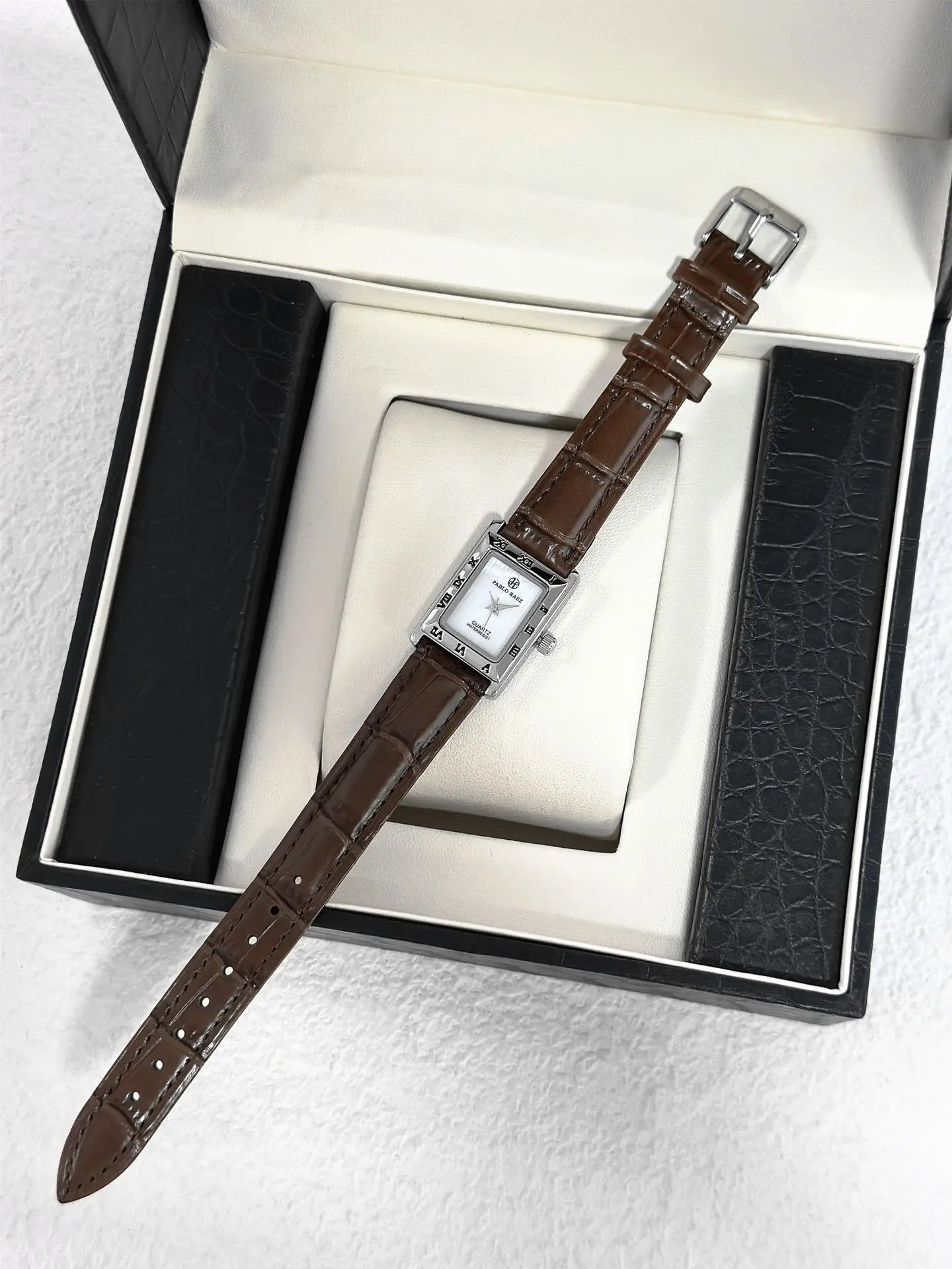 Simple Square Women's Watch Korean Style Quartz Niche Casual Elegant — feature 16