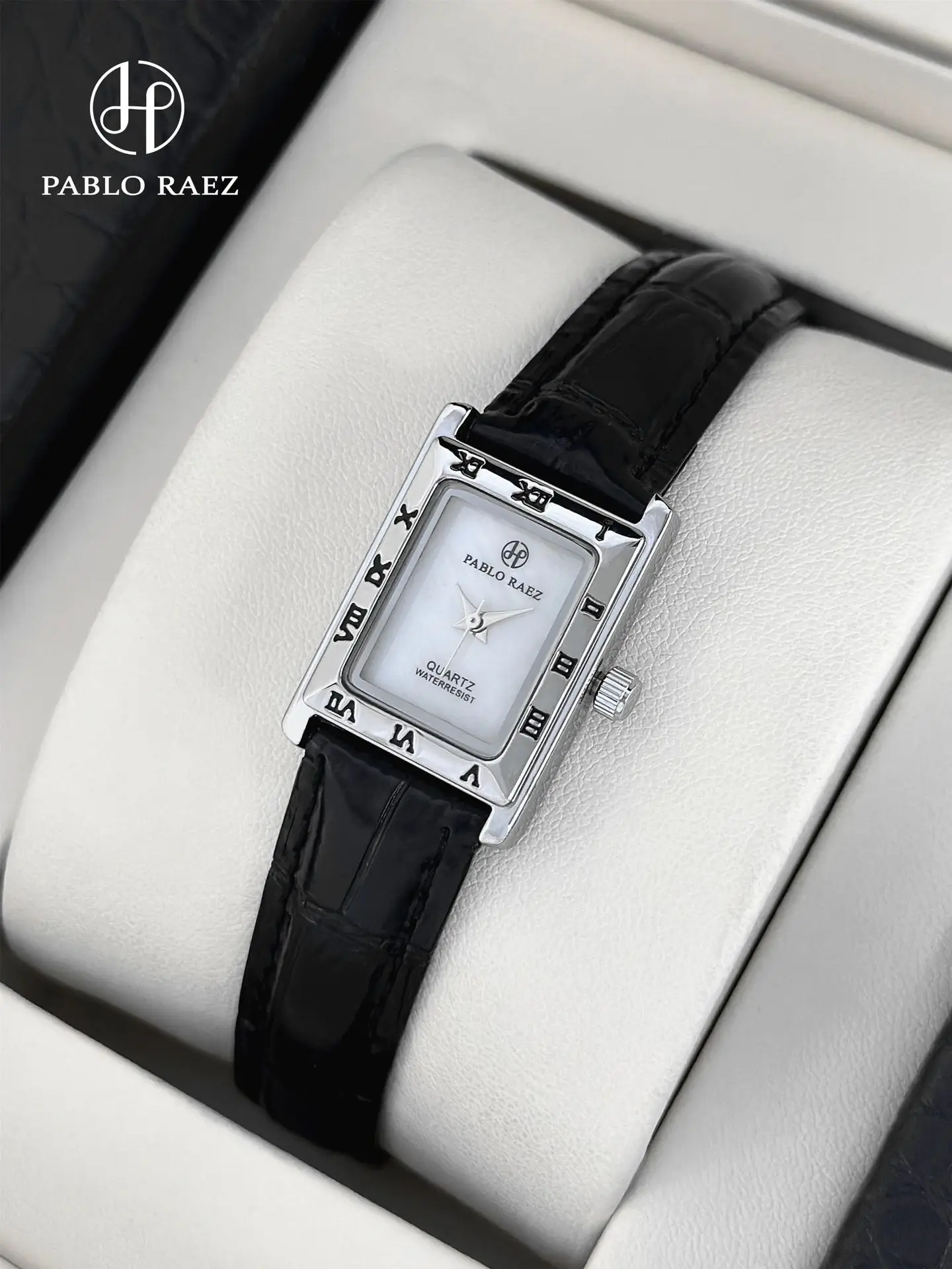 Simple Square Women's Watch Korean Style Quartz Niche Casual Elegant — feature 5