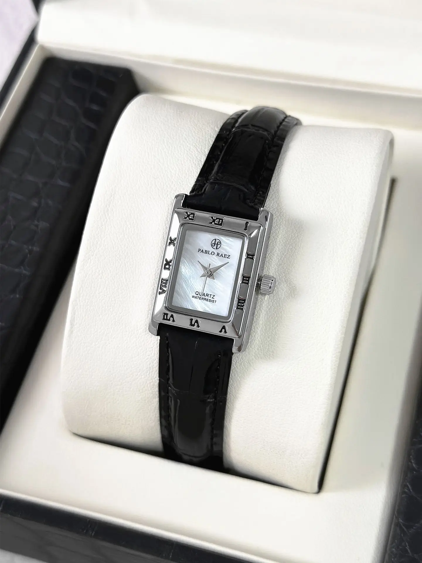 Simple Square Women's Watch Korean Style Quartz Niche Casual Elegant — feature 9
