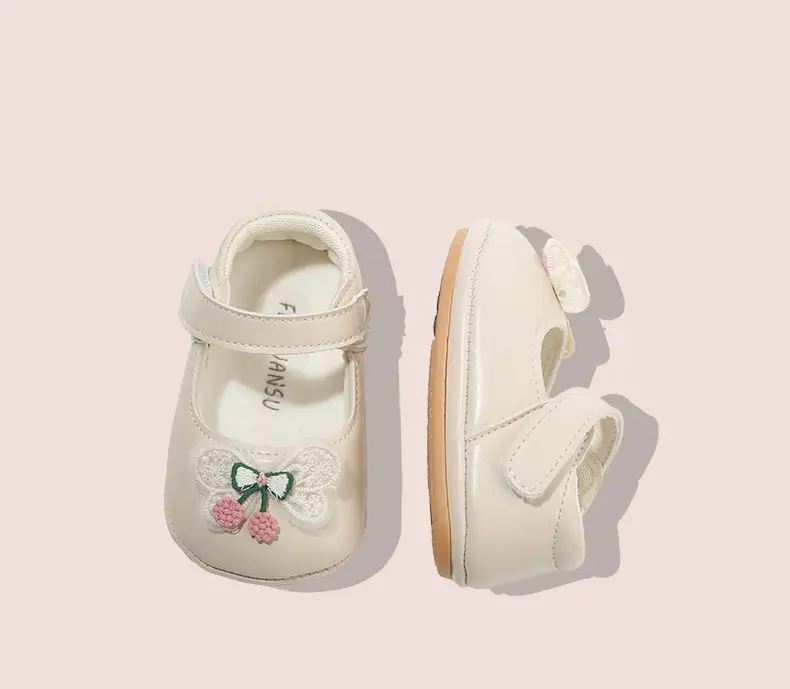 Spring and Autumn Baby Princess Shoes One Year Old Baby Girl Shoes Spring Toddler Shoes Soft Sole 6-12 Months Infant — feature 22