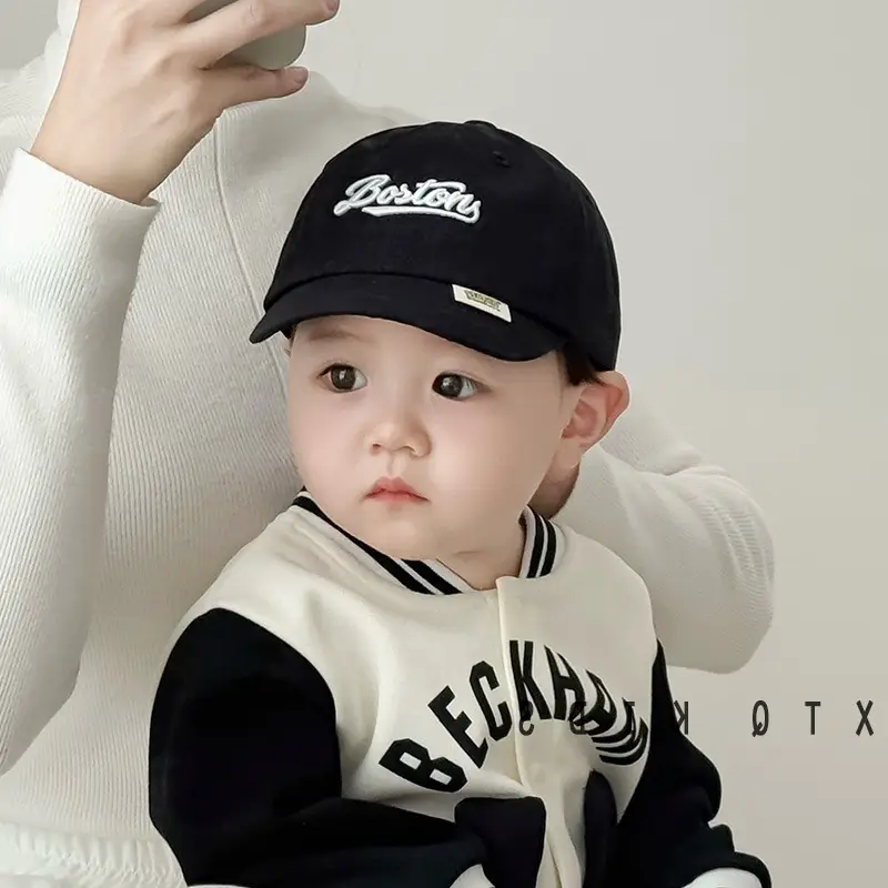 Baby Baseball Cap with "Beckham" Print - Image 6