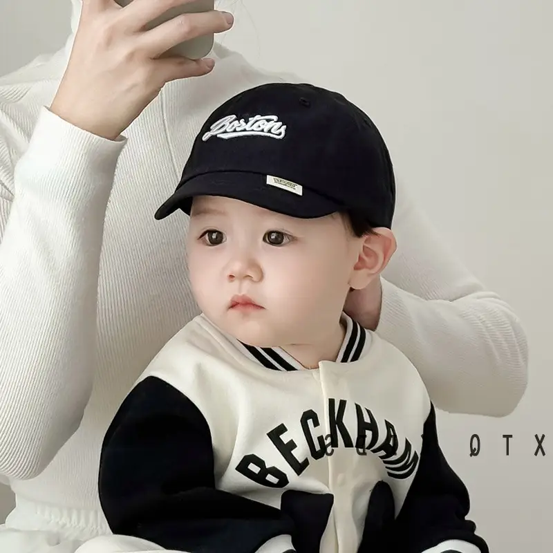 Baby Baseball Cap with "Beckham" Print - Image 7