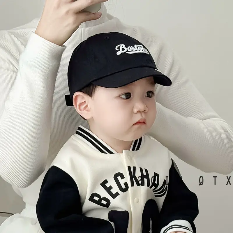 Baby Baseball Cap with "Beckham" Print - Image 8