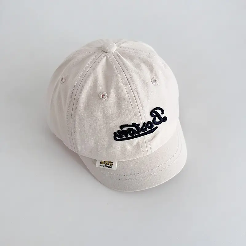 Baby Baseball Cap with "Beckham" Print — feature 8