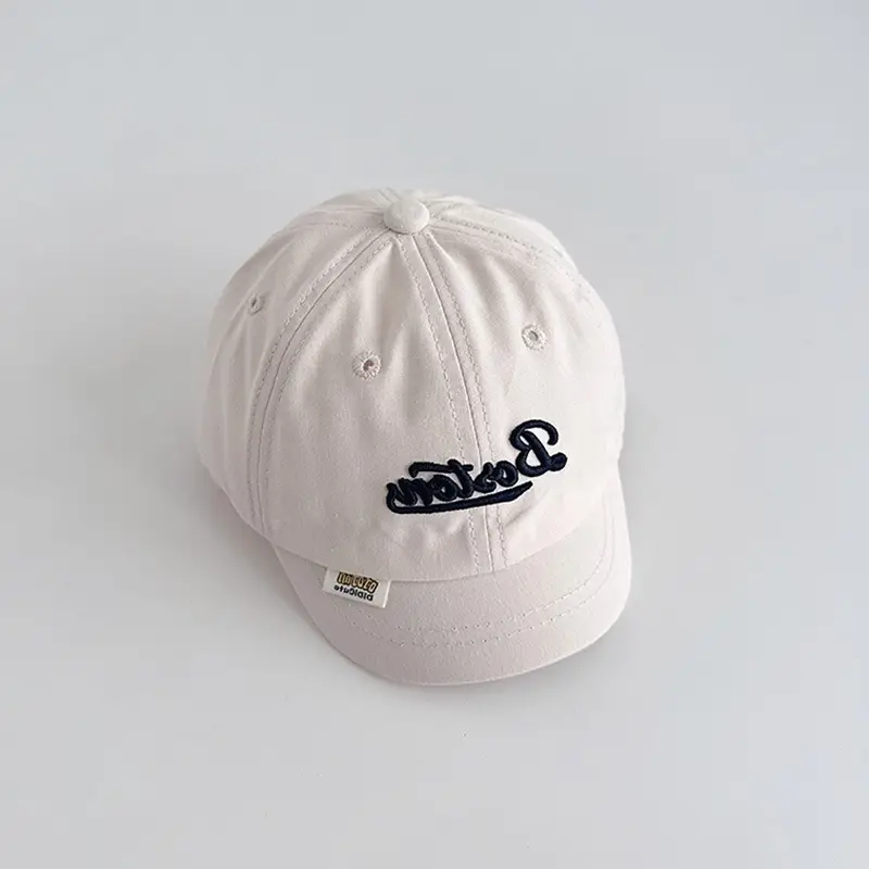 Baby Baseball Cap with "Beckham" Print - Image 2