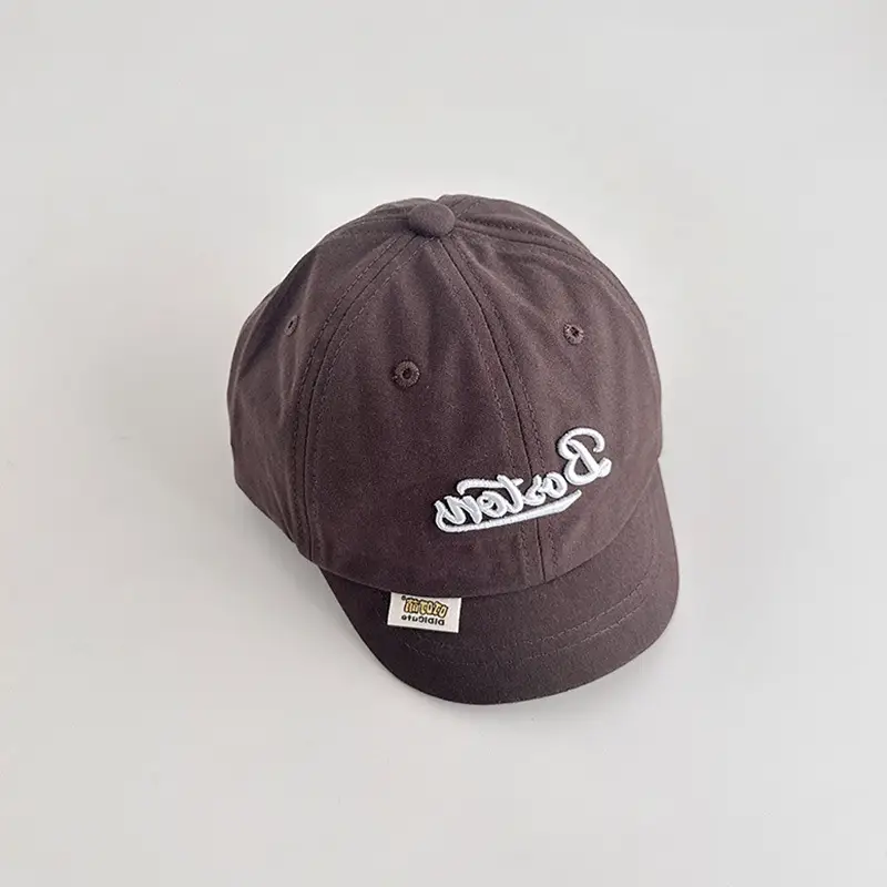 Baby Baseball Cap with "Beckham" Print - Image 4
