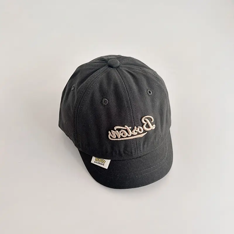 Baby Baseball Cap with "Beckham" Print - Image 5