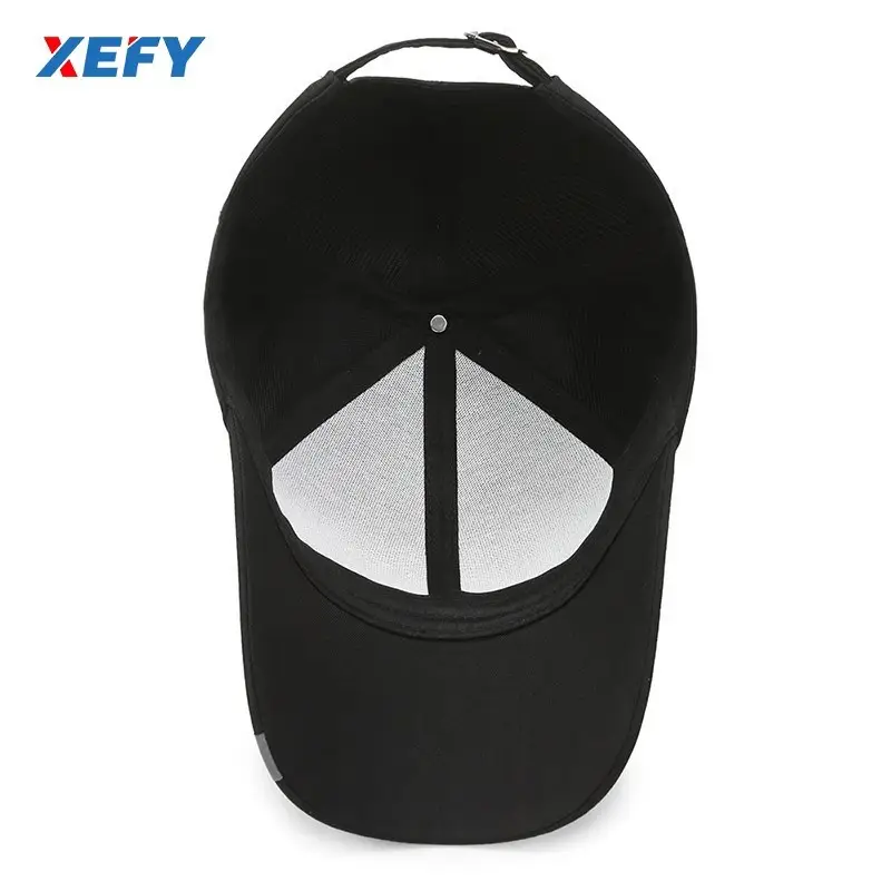 Black Baseball Cap for Men Women Elderly Outdoor Sports