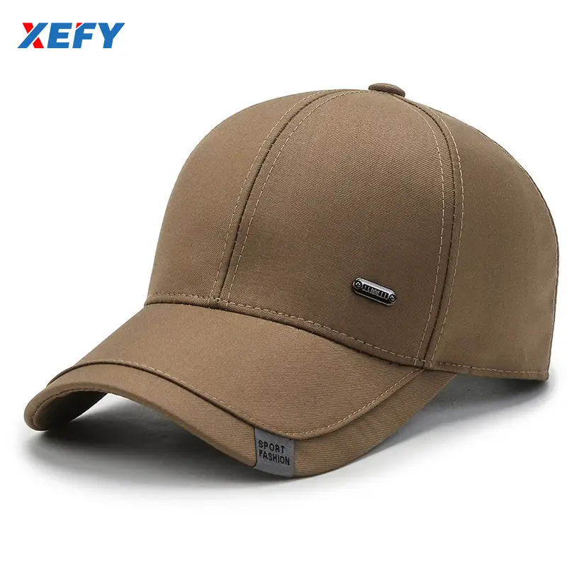 Black Baseball Cap for Men Women Elderly Outdoor Sports — feature 3