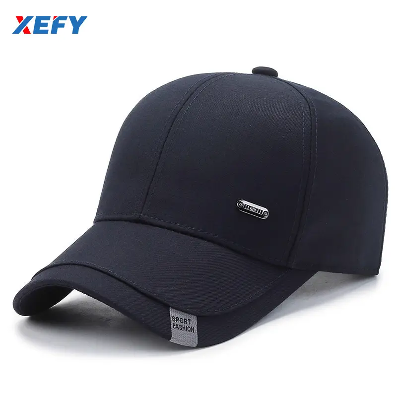 Black Baseball Cap for Men Women Elderly Outdoor Sports — feature 4