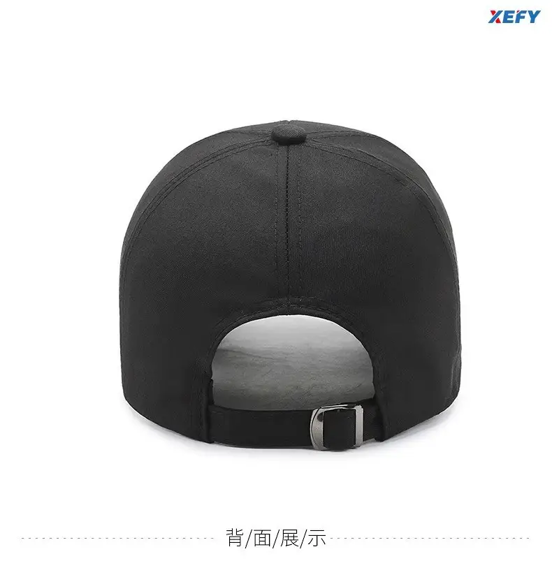 Black Baseball Cap for Men Women Elderly Outdoor Sports — feature 9