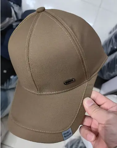 Black Baseball Cap for Men Women Elderly Outdoor Sports