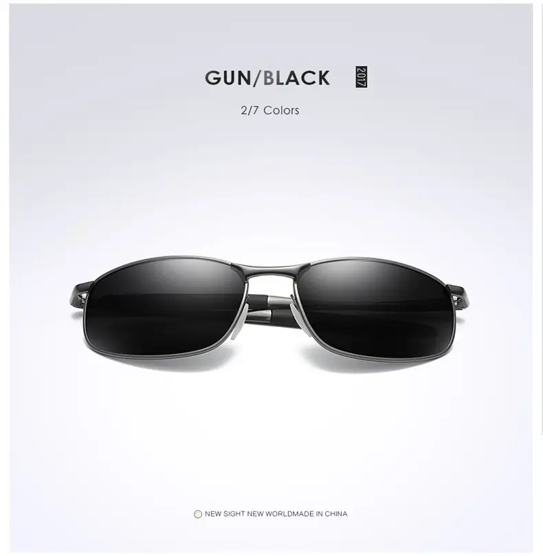Men's Polarized Metal Sunglasses Driving Mirror — feature 11