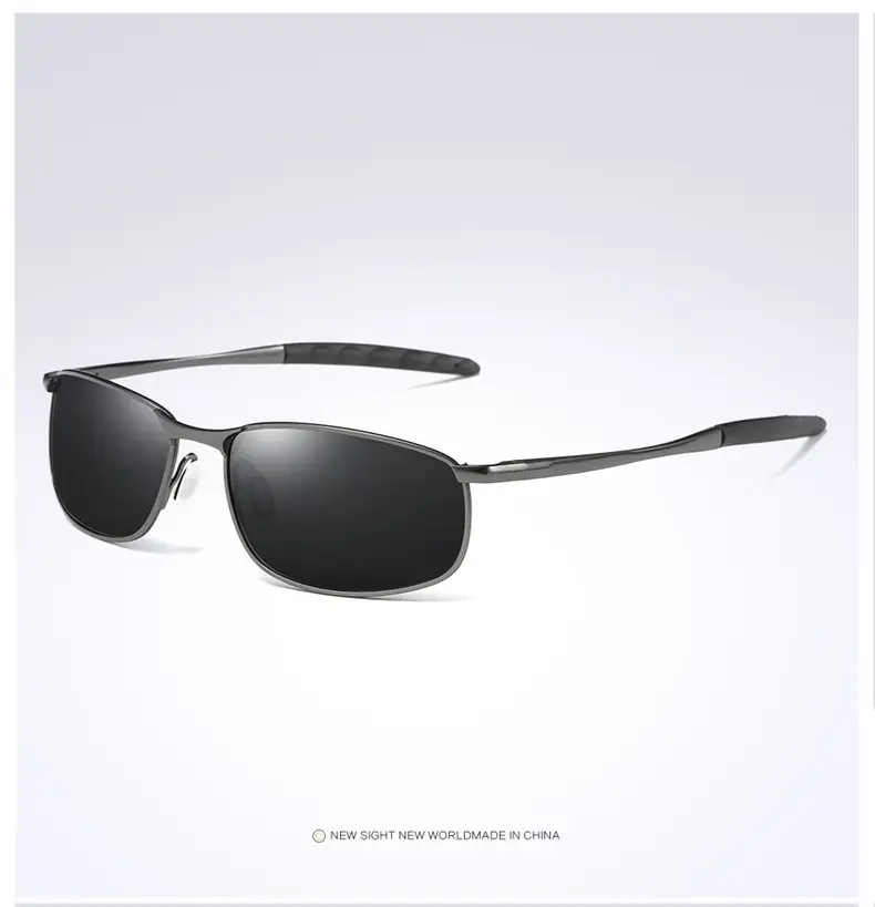 Men's Polarized Metal Sunglasses Driving Mirror — feature 12