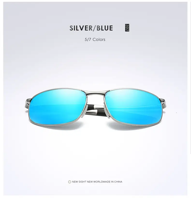 Men's Polarized Metal Sunglasses Driving Mirror — feature 17