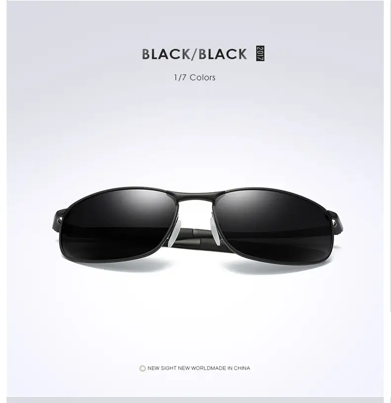 Men's Polarized Metal Sunglasses Driving Mirror — feature 8