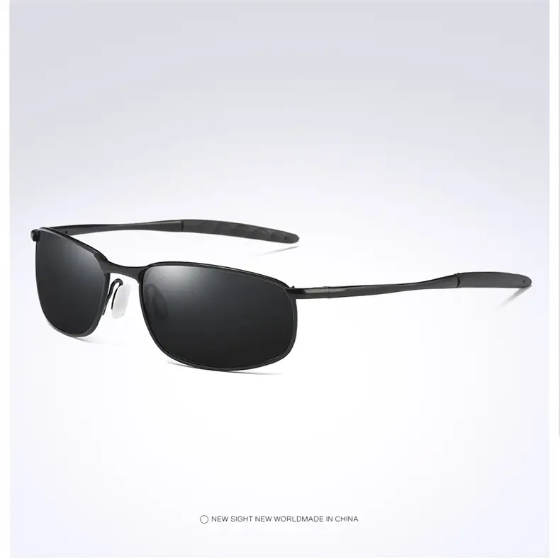 Men's Polarized Metal Sunglasses Driving Mirror — feature 9