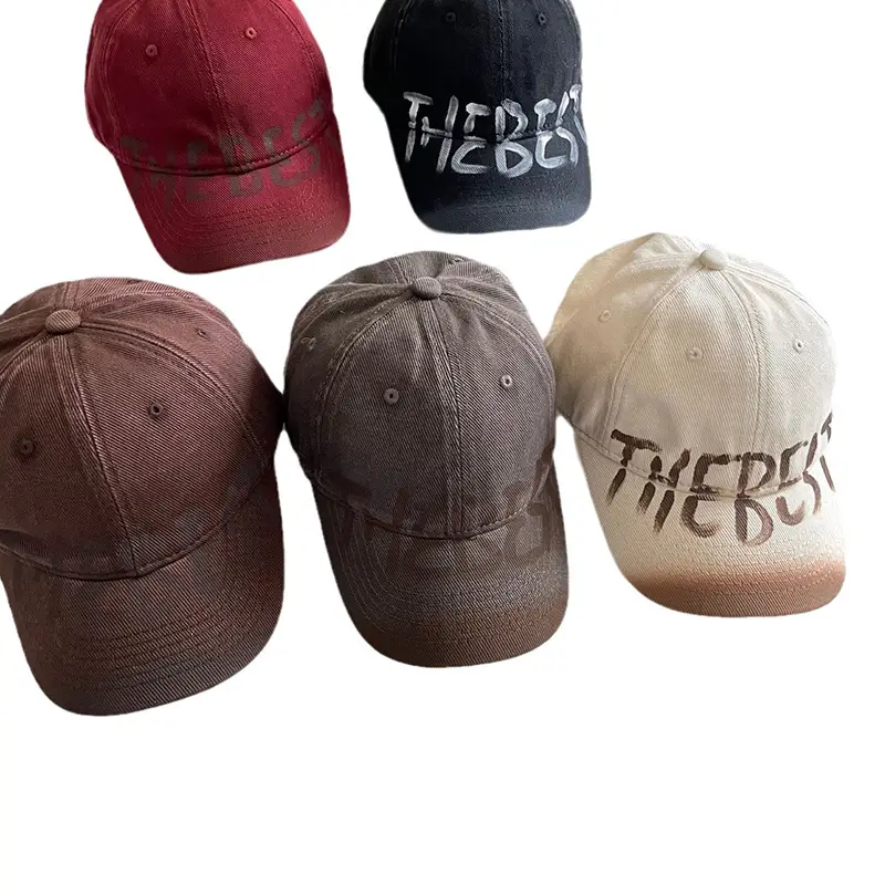 Brown Graffiti Cap for Kids 2025 Spring Summer - Image 7