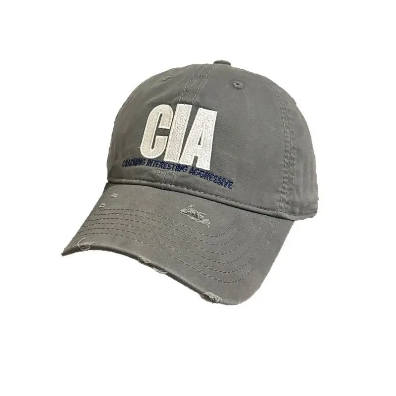 Purple GA Printed Women's Distressed Cap - Image 14