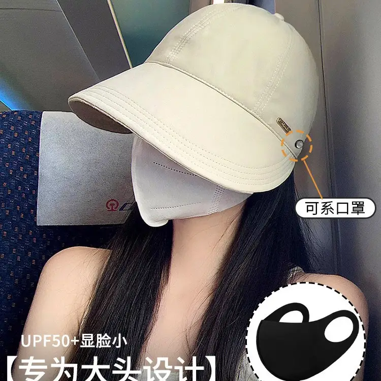 Women Sun Hat Large Cap Fisherman Cap Autumn Winter - Image 10
