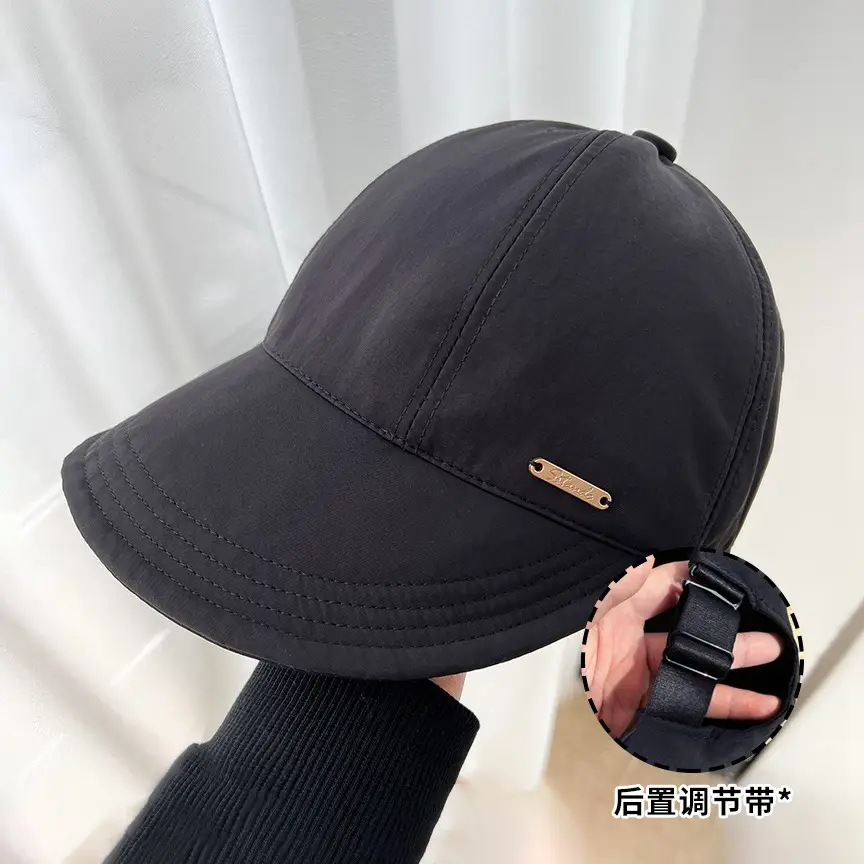 Women Sun Hat Large Cap Fisherman Cap Autumn Winter - Image 2