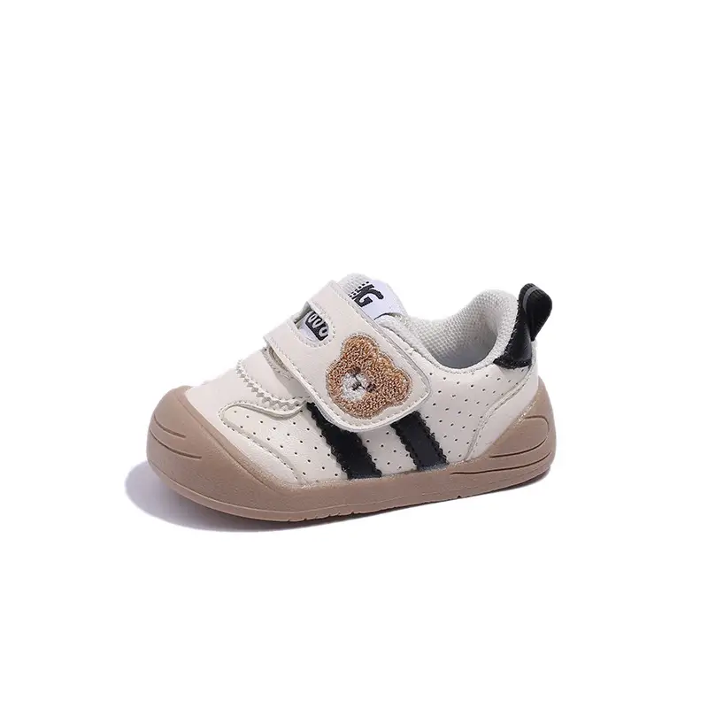 Newborn Velcro Toddler Shoes 0-3Yr Cartoon Soft Bottom