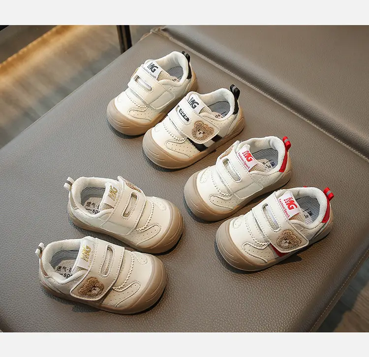 Newborn Velcro Toddler Shoes 0-3Yr Cartoon Soft Bottom — feature 1