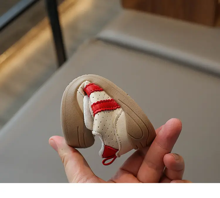 Newborn Velcro Toddler Shoes 0-3Yr Cartoon Soft Bottom — feature 13