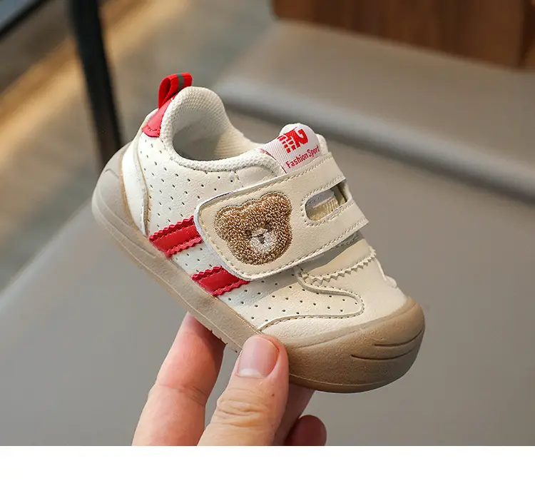 Newborn Velcro Toddler Shoes 0-3Yr Cartoon Soft Bottom — feature 15